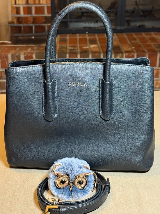 Furla Handbags - Furla Tessa Saffiano Leather Top-Handle Tote EUC